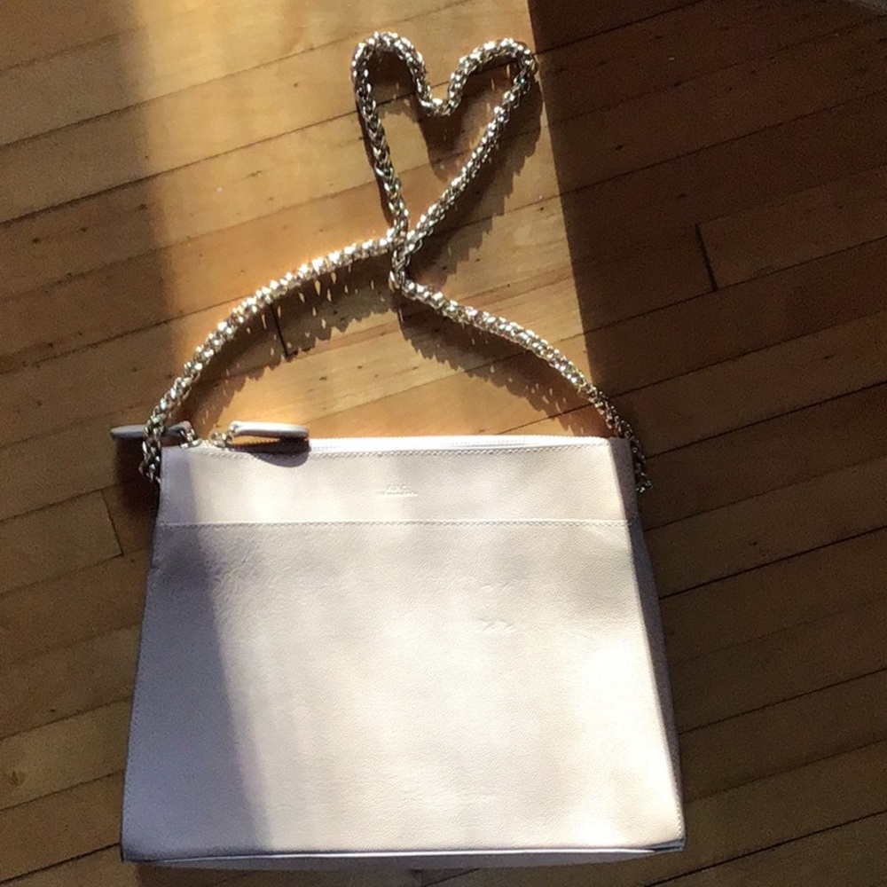 A.P.C. Ella bag in nude leather